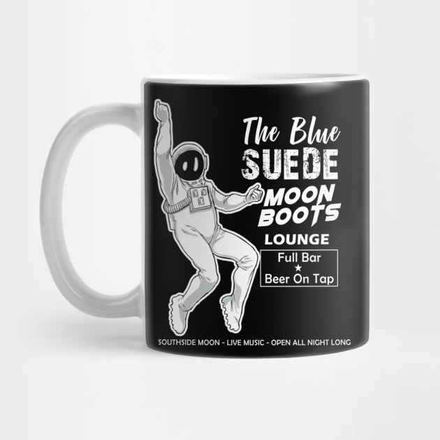 The Blue Suede Moon Boots Lounge by SheVibe